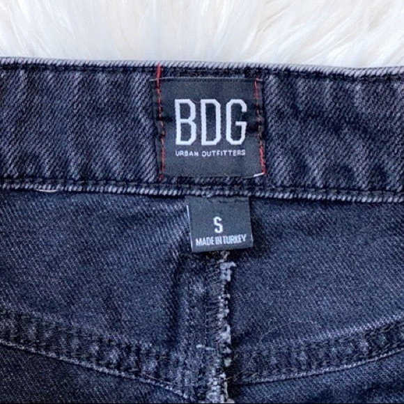 BDG Black Denim Mini Skirt - Picture 3 of 3